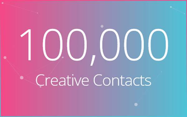 100k Creative Contacts