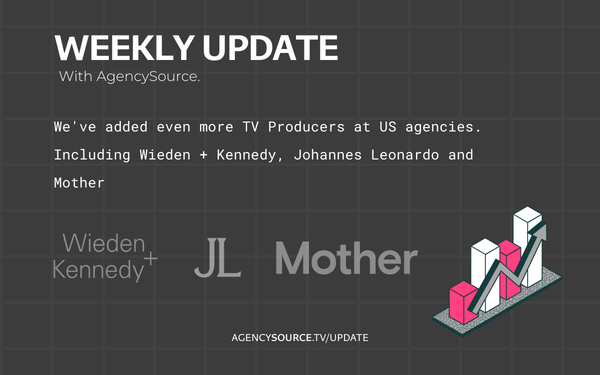 Agency Source Adds More Creative Leads